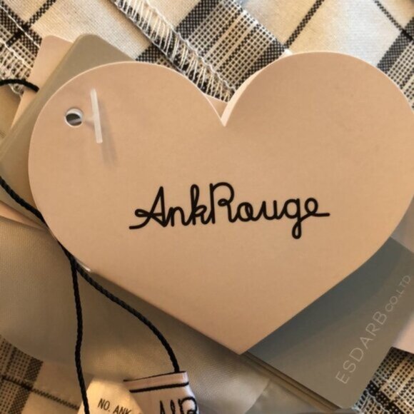 ANK ROUGE hime gyaru plaid buckle detail sukapan skirt - Picture 8 of 10